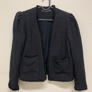 Mango Tweed Blazer